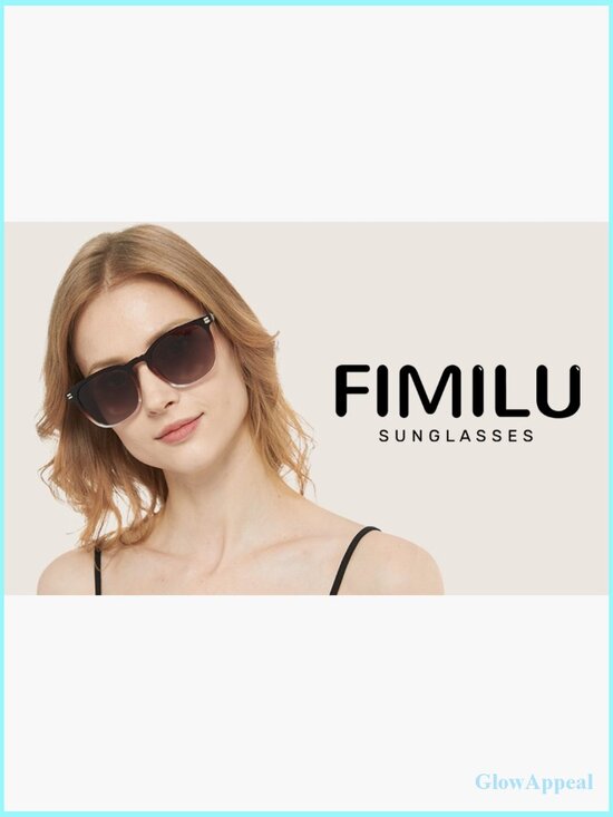 2 Pack Polarized UV400 Sunglasses Big Frame Trendy Fashion Shades